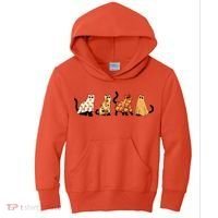 Halloween Funny Ghost Cat Lover Scary Spooky Kids Hoodie thumb 0