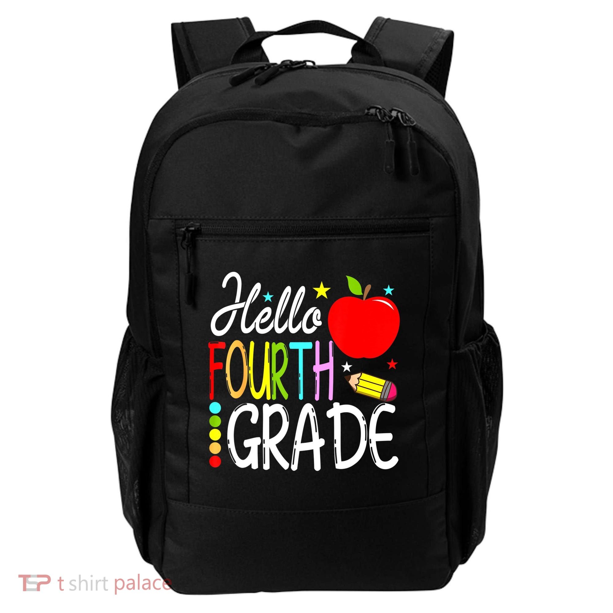 Hello Fourth Grade Team 4th Grade Back To School Teacher Backpack