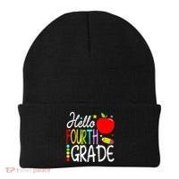Hello Fourth Grade Team 4th Grade Back To School Teacher Beanie thumb 0