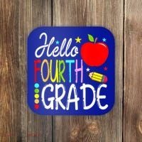 Hello Fourth Grade Team 4th Grade Back To School Teacher Coaster thumb 0