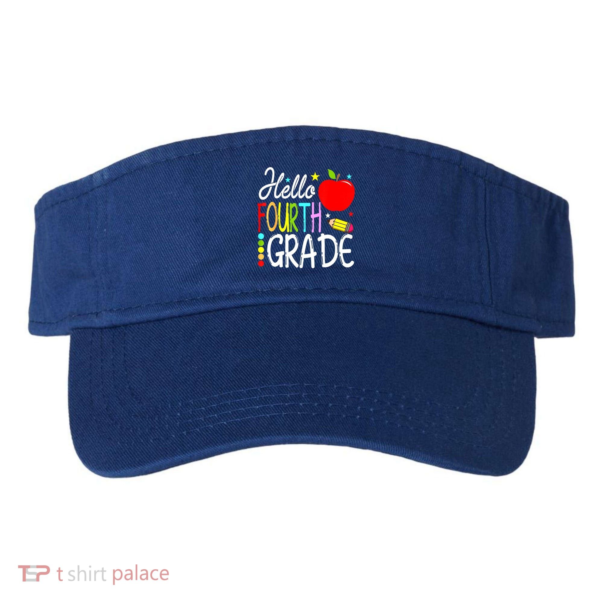 Hello Fourth Grade Team 4th Grade Back To School Teacher Visor