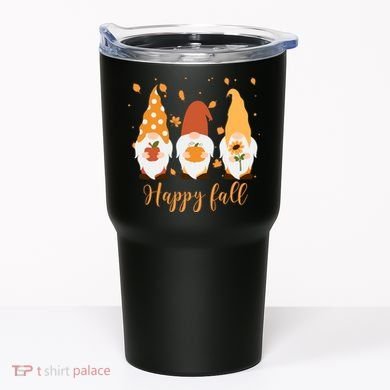 Happy Fall Gnome Festive Cute Tumbler