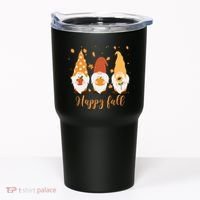 Happy Fall Gnome Festive Cute Tumbler thumb 0