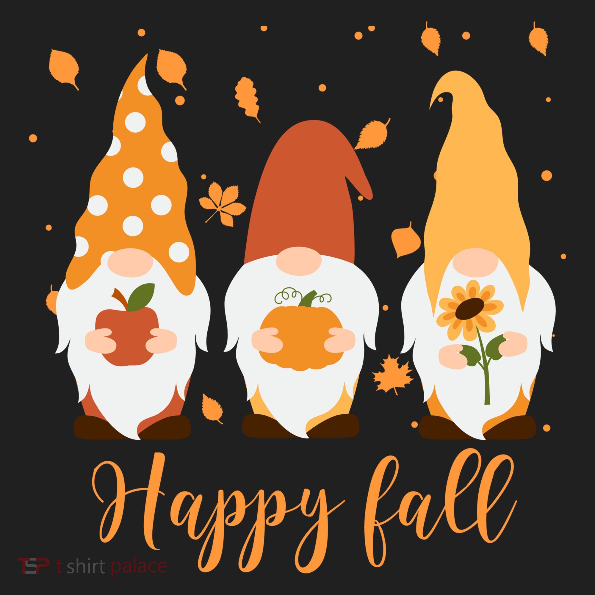 Happy Fall Gnome Festive Cute Tumbler