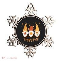 Happy Fall Gnome Festive Cute Ornament thumb 0