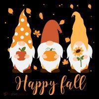 Happy Fall Gnome Festive Cute Ornament thumb 1