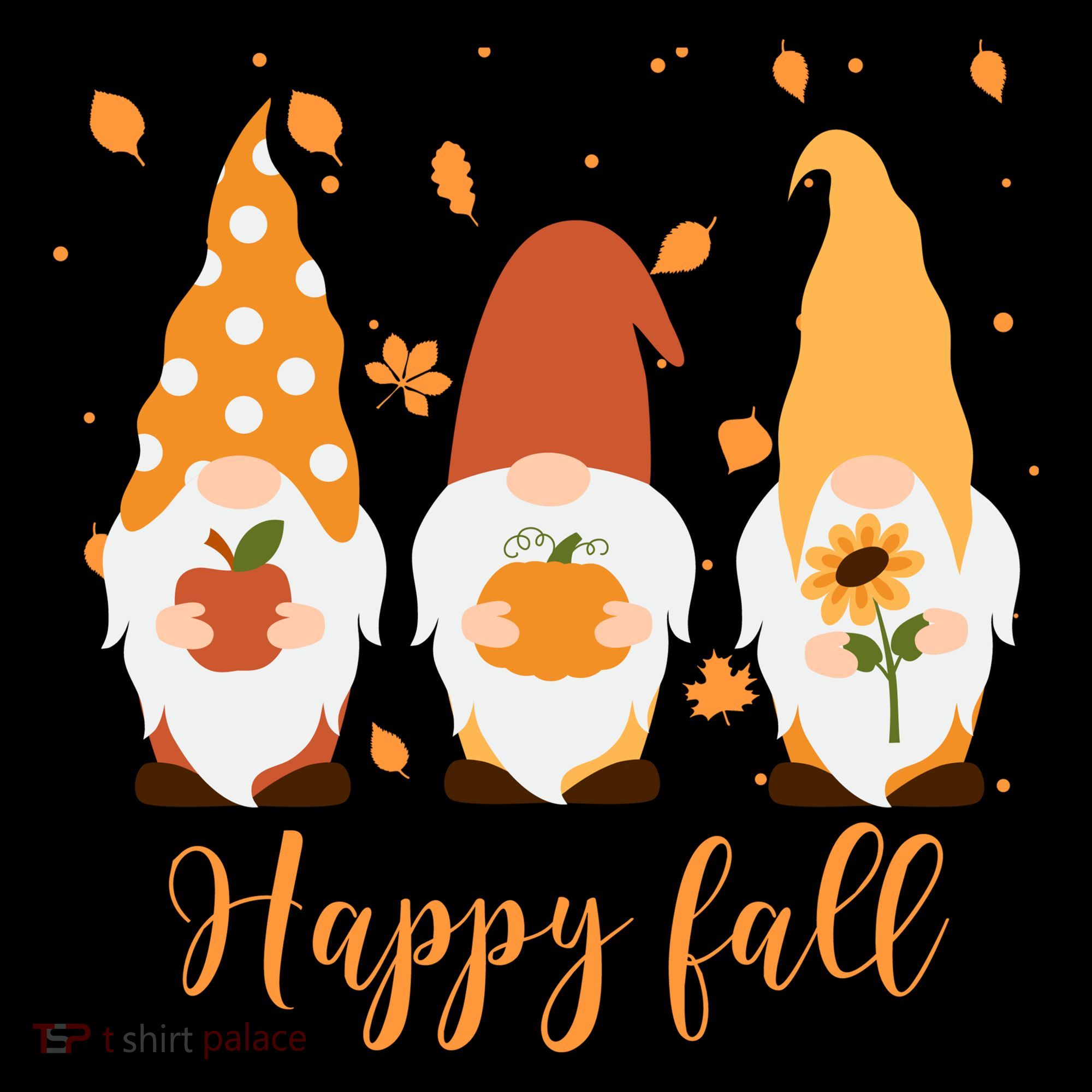 Happy Fall Gnome Festive Cute Ornament