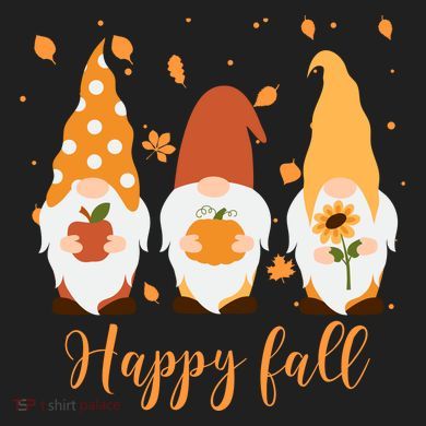 Happy Fall Gnome Festive Cute Sport-Tek Posi-UV Pro Polo