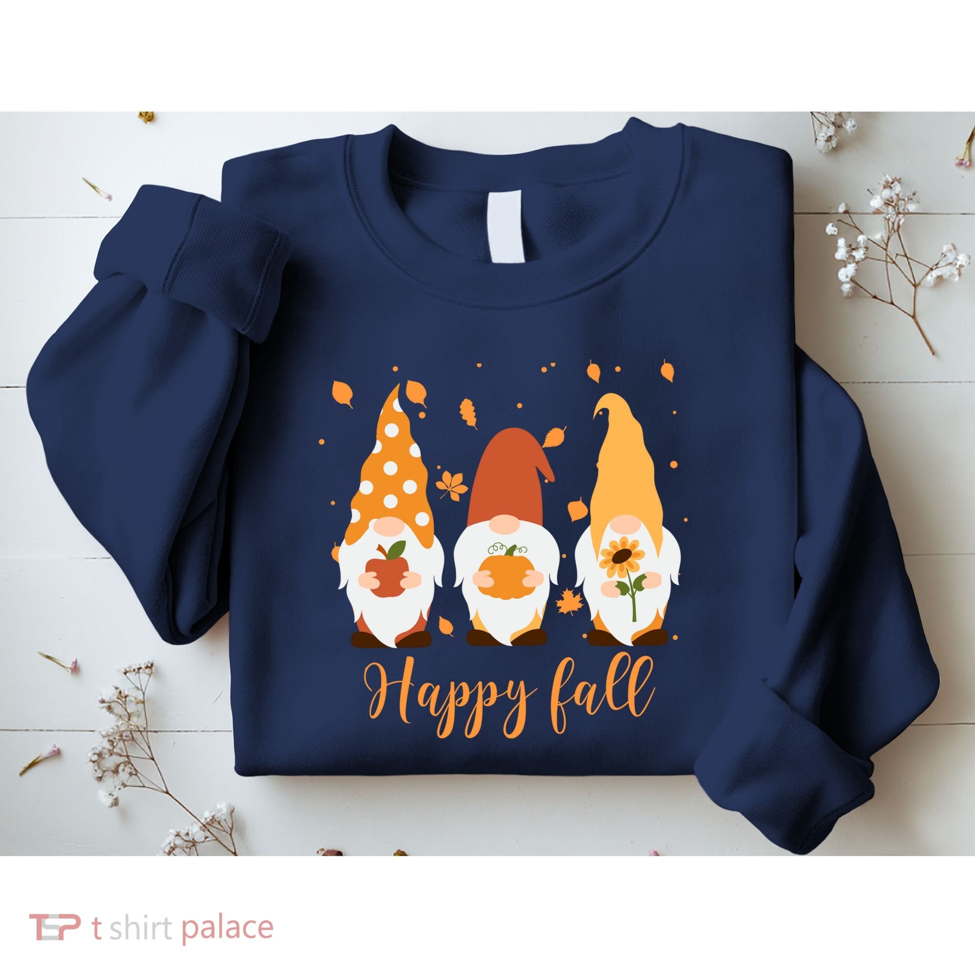 Happy Fall Gnome Festive Cute Sweatshirt
