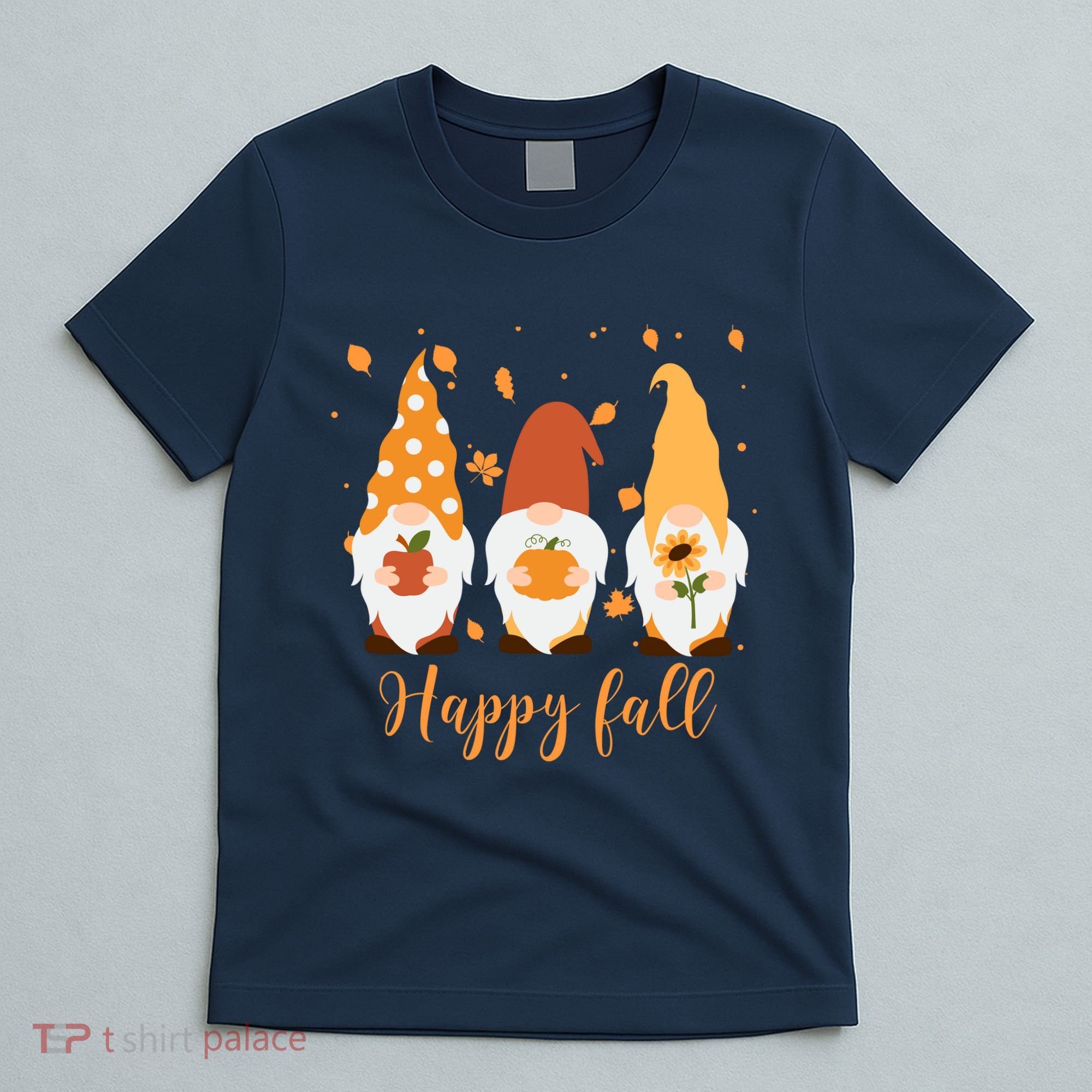 Happy Fall Gnome Festive Cute T-Shirt