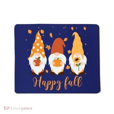 Happy Fall Gnome Festive Cute Mousepad