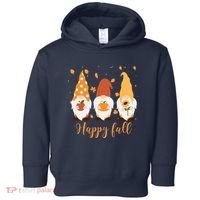 Happy Fall Gnome Festive Cute Toddler Hoodie thumb 0