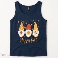 Happy Fall Gnome Festive Cute Tank Top thumb 2