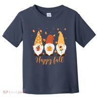 Happy Fall Gnome Festive Cute Toddler T-Shirt thumb 0