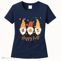 Happy Fall Gnome Festive Cute Women's T-Shirt thumb 0