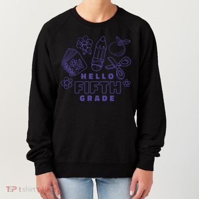 Hello Fifth Grade School Women's Sweatshirt