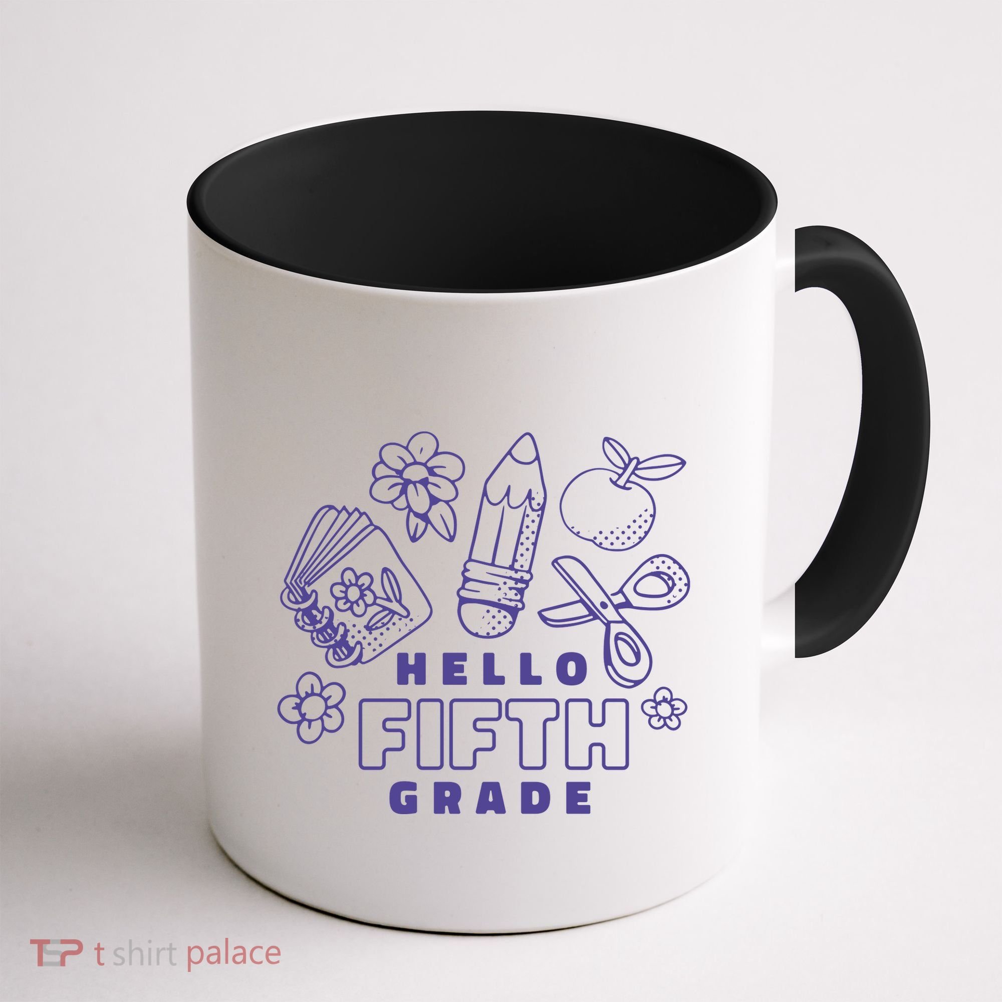 Hello Fifth Grade School Coffee Mug