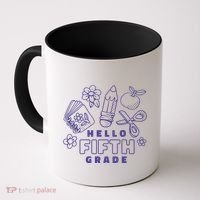 Hello Fifth Grade School Coffee Mug thumb 0