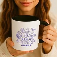 Hello Fifth Grade School Coffee Mug thumb 3