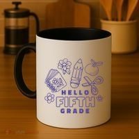 Hello Fifth Grade School Coffee Mug thumb 4