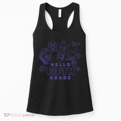 Hello Fifth Grade School Women's Tank Top