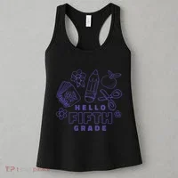 Hello Fifth Grade School Women's Tank Top thumb 3