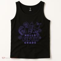 Hello Fifth Grade School Tank Top thumb 2