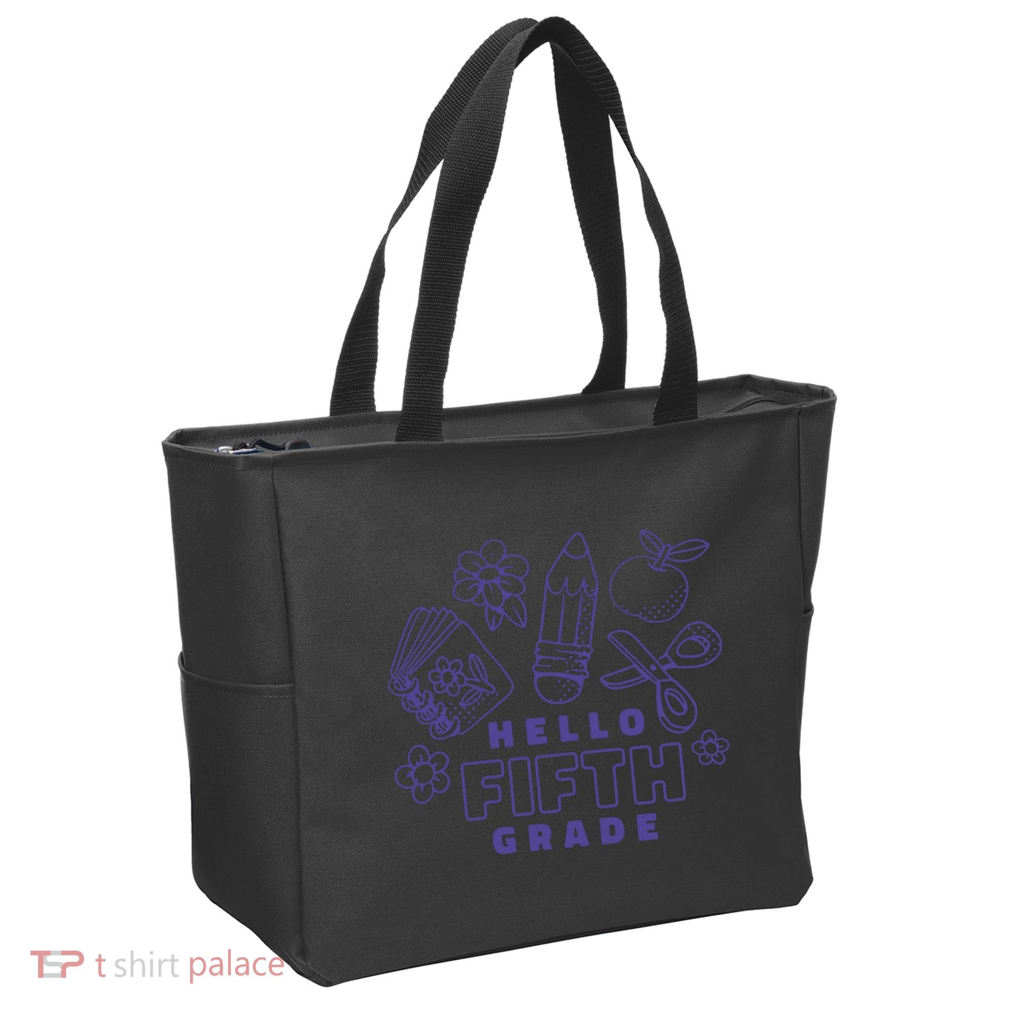 Hello Fifth Grade School Tote Bag