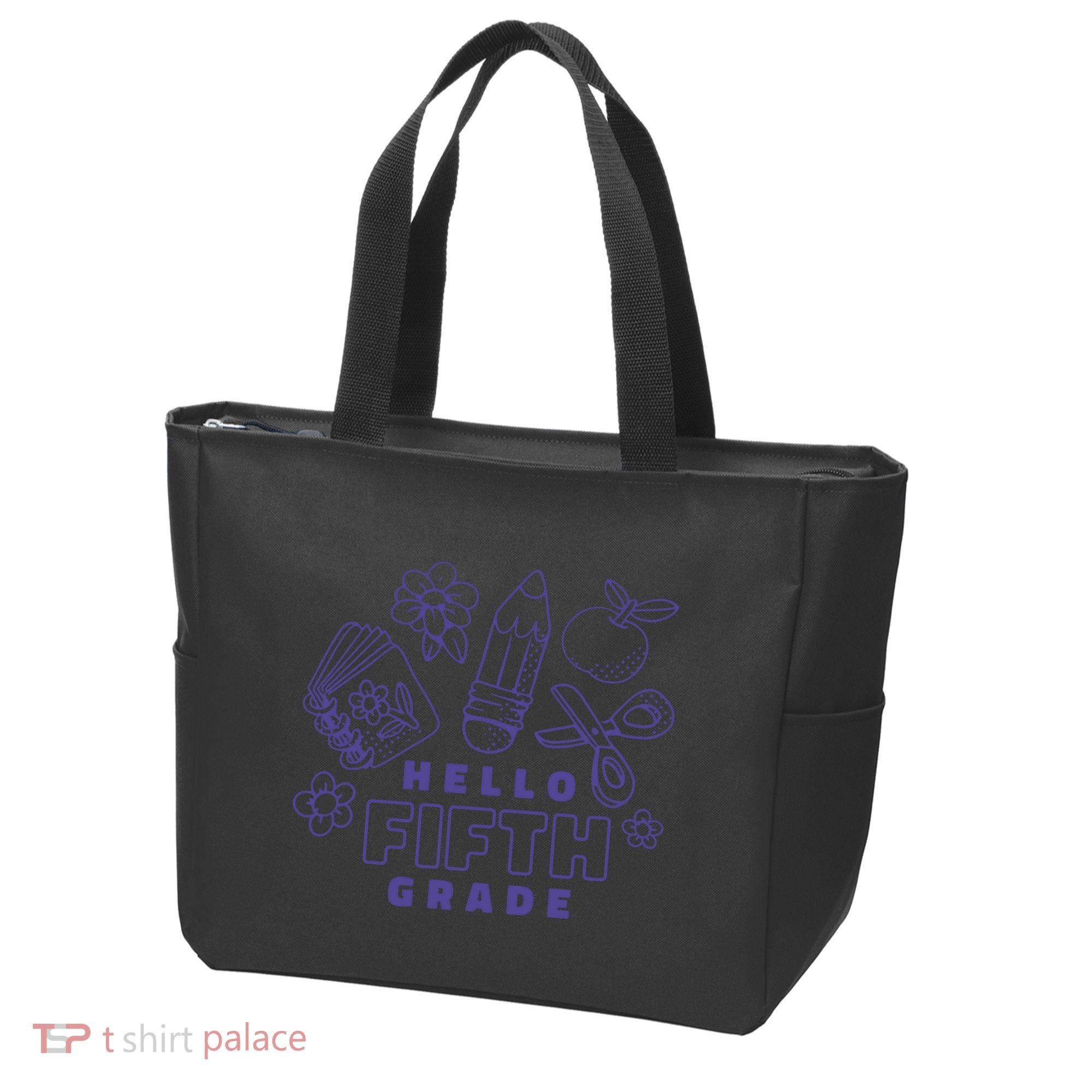Hello Fifth Grade School Tote Bag