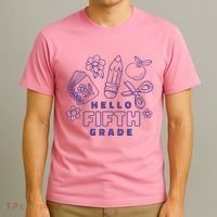 Hello Fifth Grade School T-Shirt thumb 3