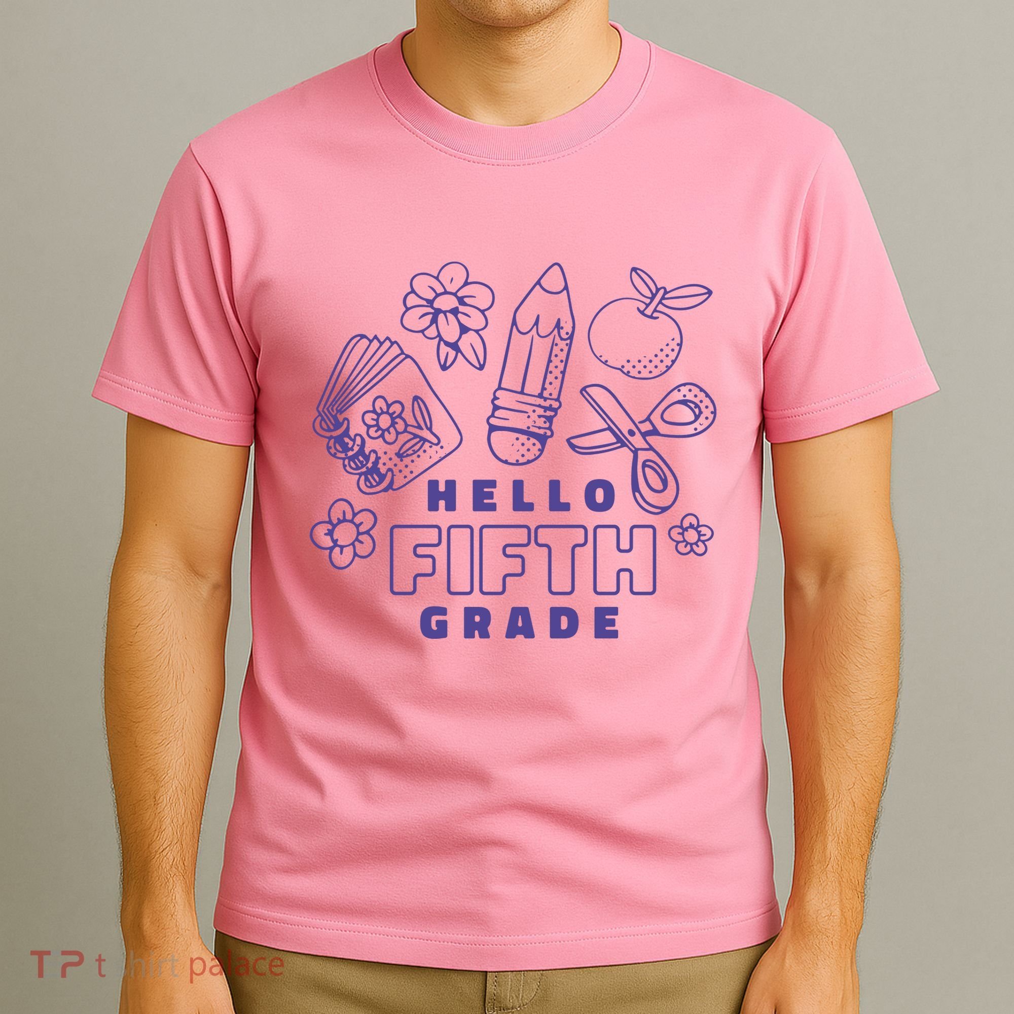 Hello Fifth Grade School T-Shirt