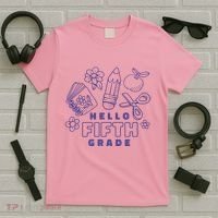 Hello Fifth Grade School T-Shirt thumb 5