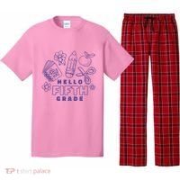 Hello Fifth Grade School Pajama Set thumb 0