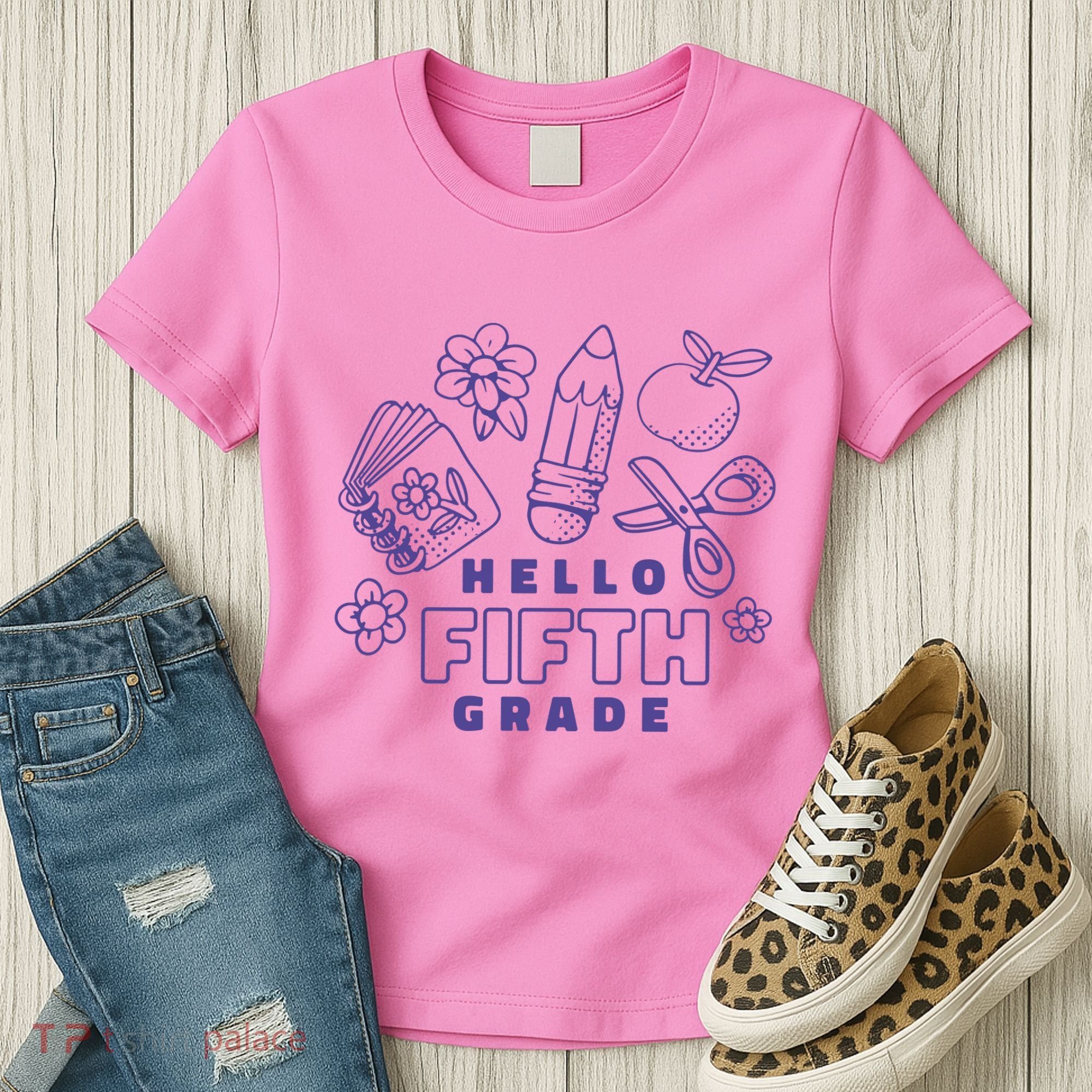 Hello Fifth Grade School Women's T-Shirt