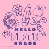 Hello Fifth Grade School Kids T-Shirt thumb 4