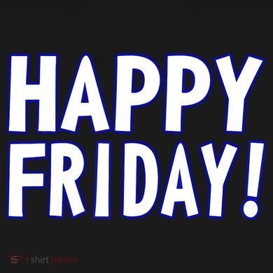 Happy Friday Gif Weekend Celebration Work Office Flexfit Unipanel Trucker Cap