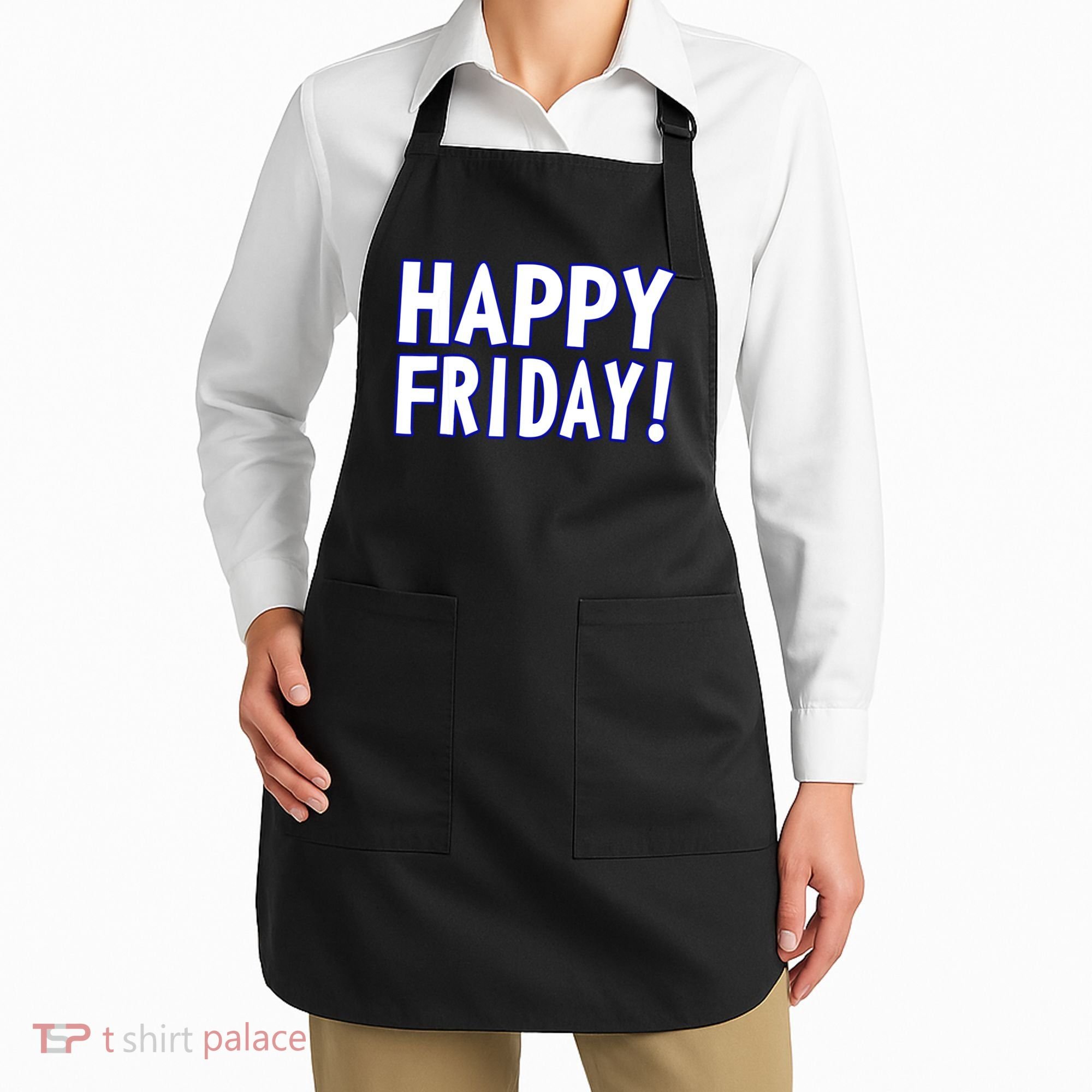 Happy Friday Gif Weekend Celebration Work Office Apron