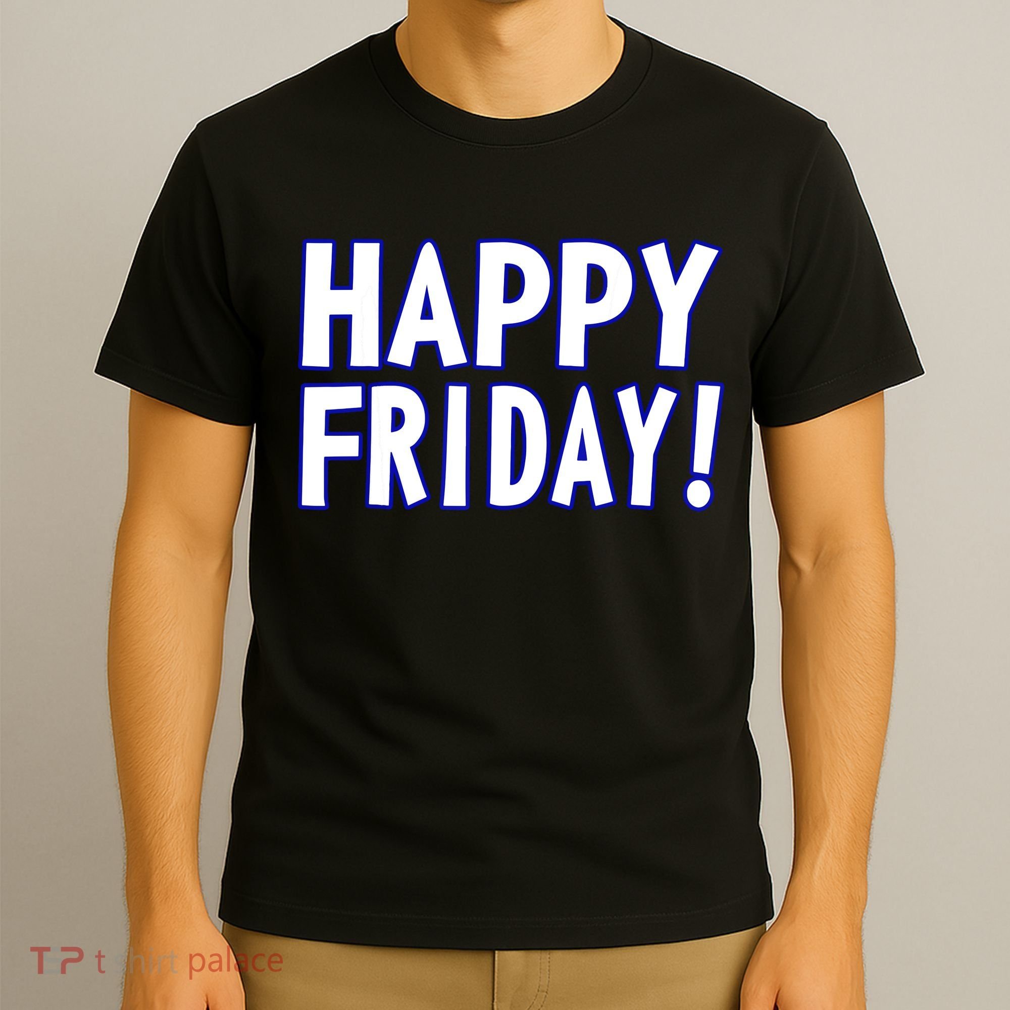 Happy Friday Gif Weekend Celebration Work Office T-Shirt