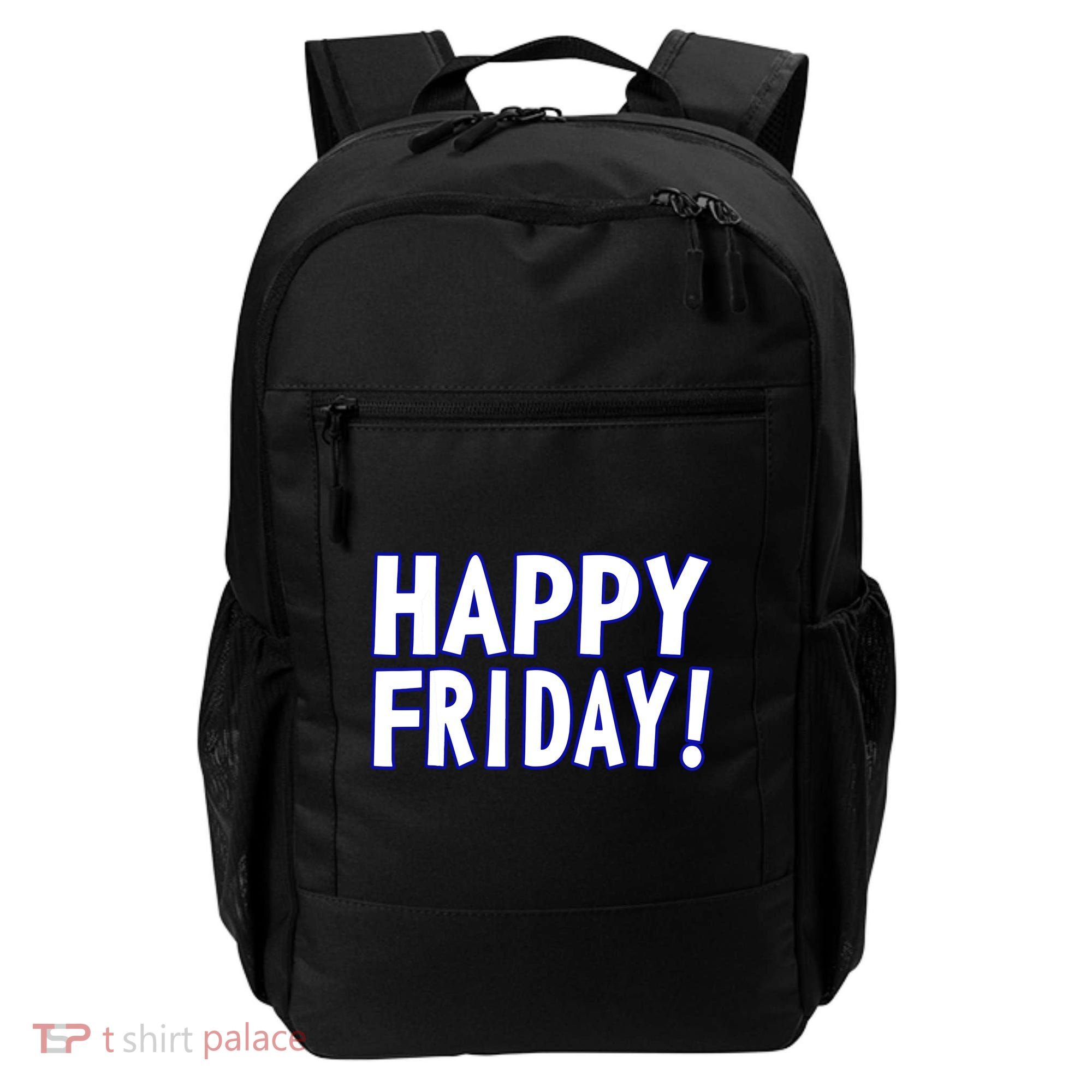 Happy Friday Gif Weekend Celebration Work Office Backpack