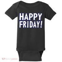 Happy Friday Gif Weekend Celebration Work Office Baby Bodysuit thumb 0