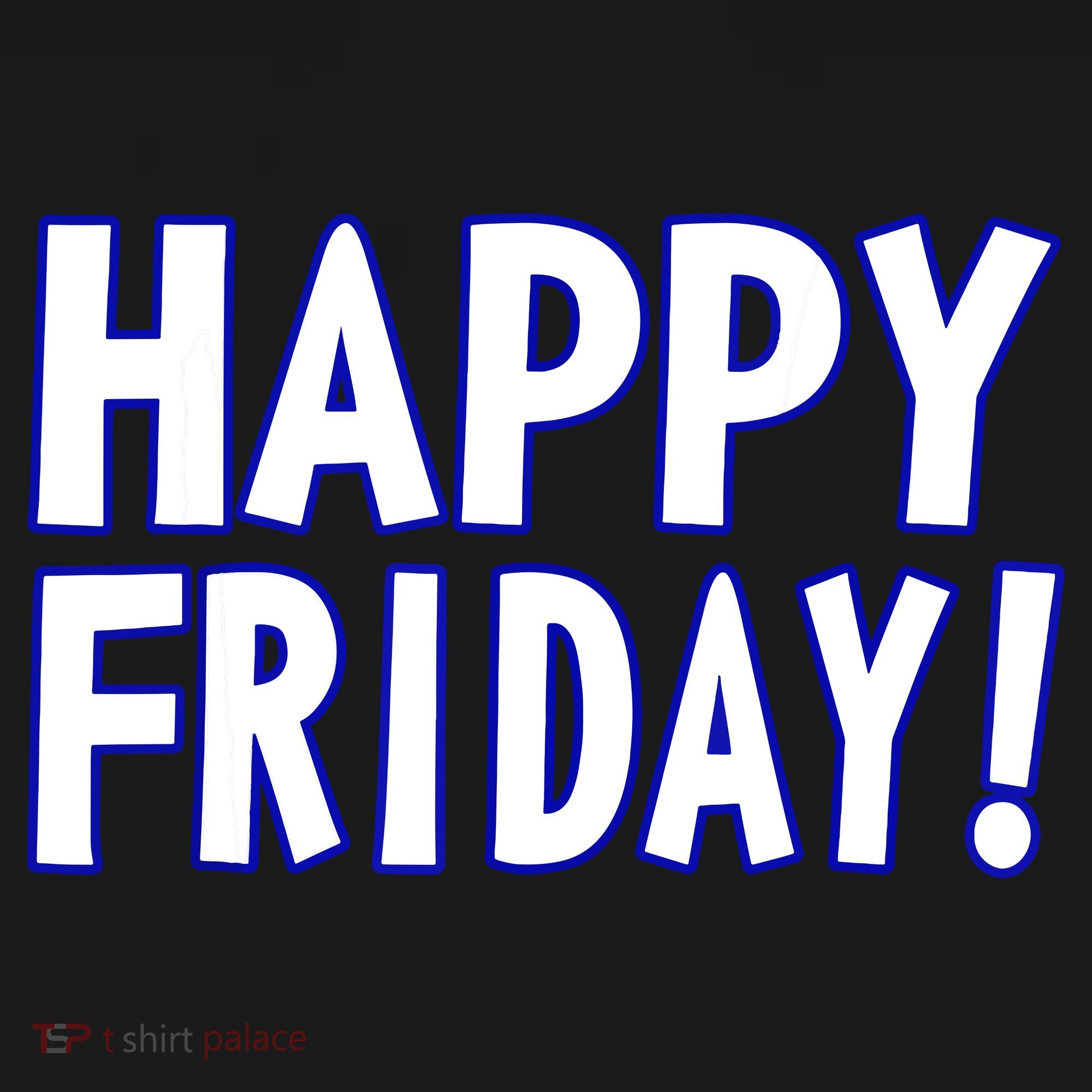 Happy Friday Gif Weekend Celebration Work Office Tie-Dye Long Sleeve Shirt