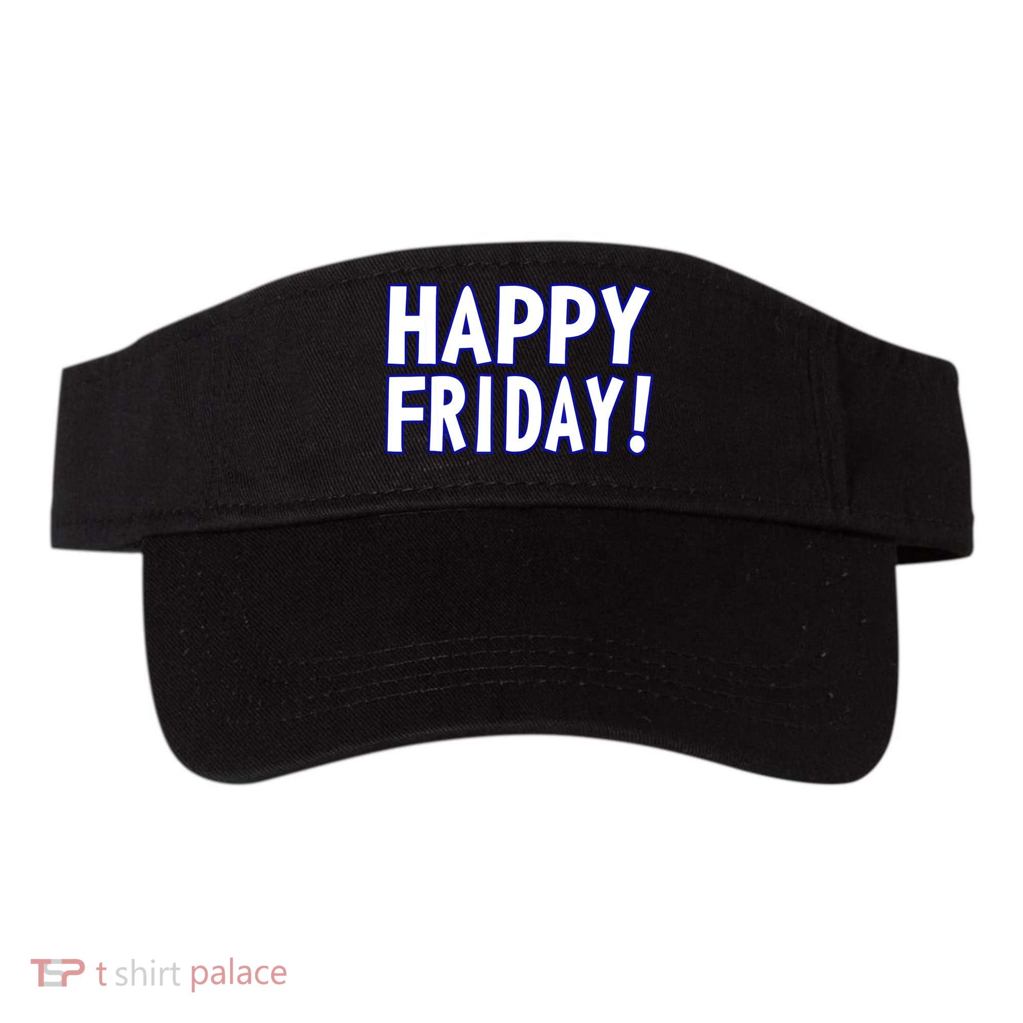 Happy Friday Gif Weekend Celebration Work Office Visor