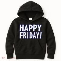 Happy Friday Gif Weekend Celebration Work Office Kids Hoodie thumb 0