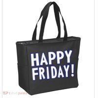 Happy Friday Gif Weekend Celebration Work Office Tote Bag thumb 2