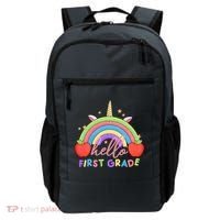 Hello First Grade Rainbow Back To School Backpack thumb 0