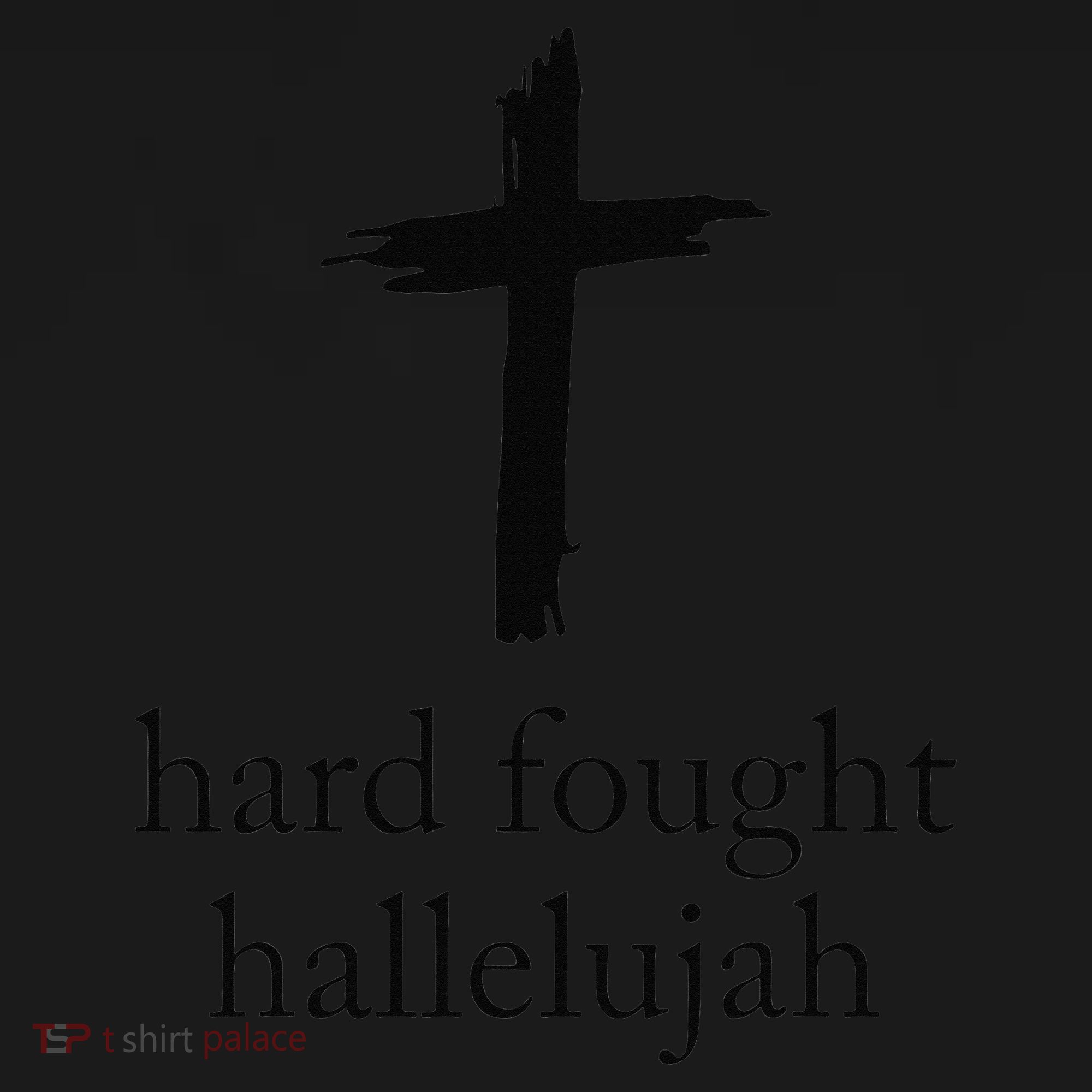 Hard Fought Hallelujah Christian Mom Bible Verse Jesus Women's Tank Top