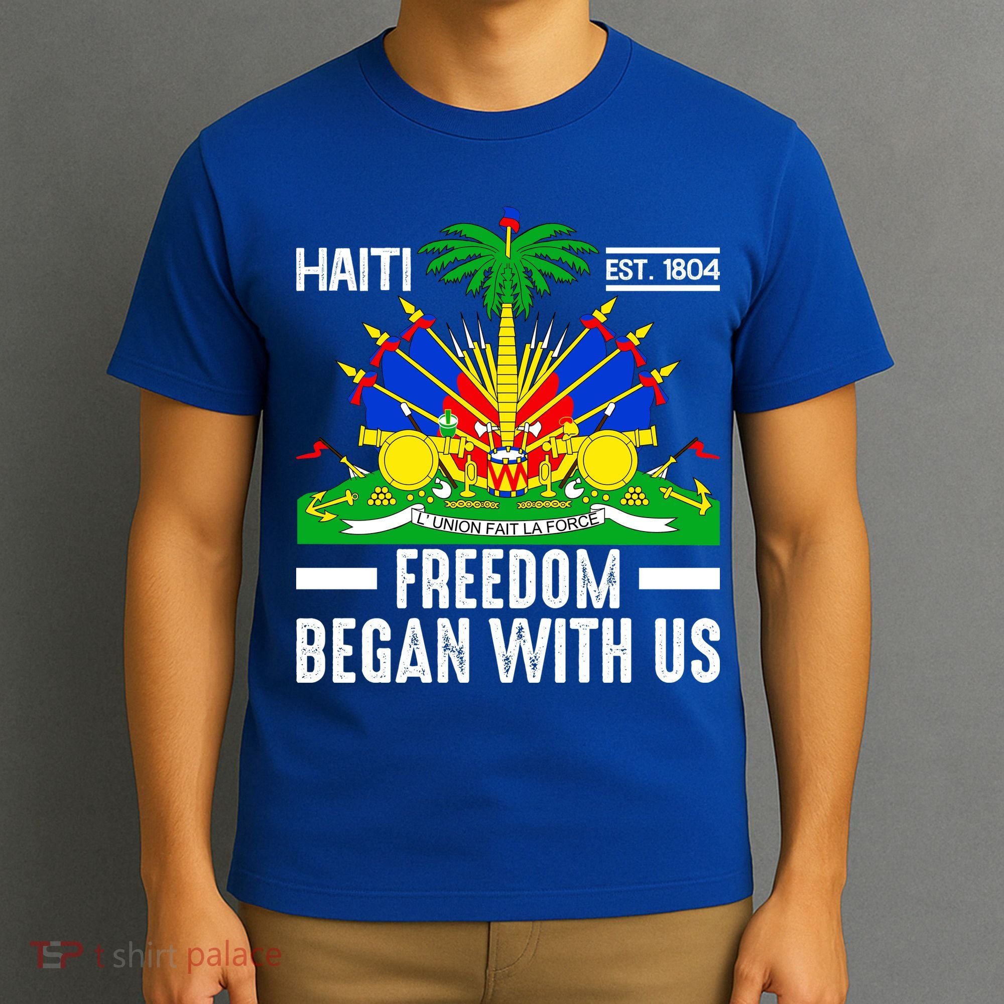 Haiti Flag Haitian Heritage Month Freedom T-Shirt