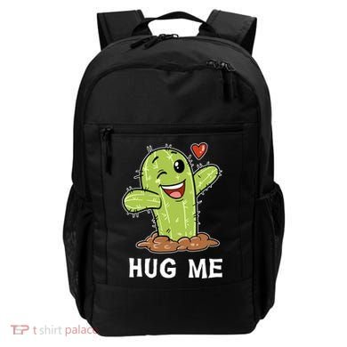 Hugs Free Hug Me Cacti Prickly Cactus Not A Hugger Hugging Funny Gift Backpack