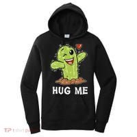 Hugs Free Hug Me Cacti Prickly Cactus Not A Hugger Hugging Funny Gift Women's Hoodie thumb 0