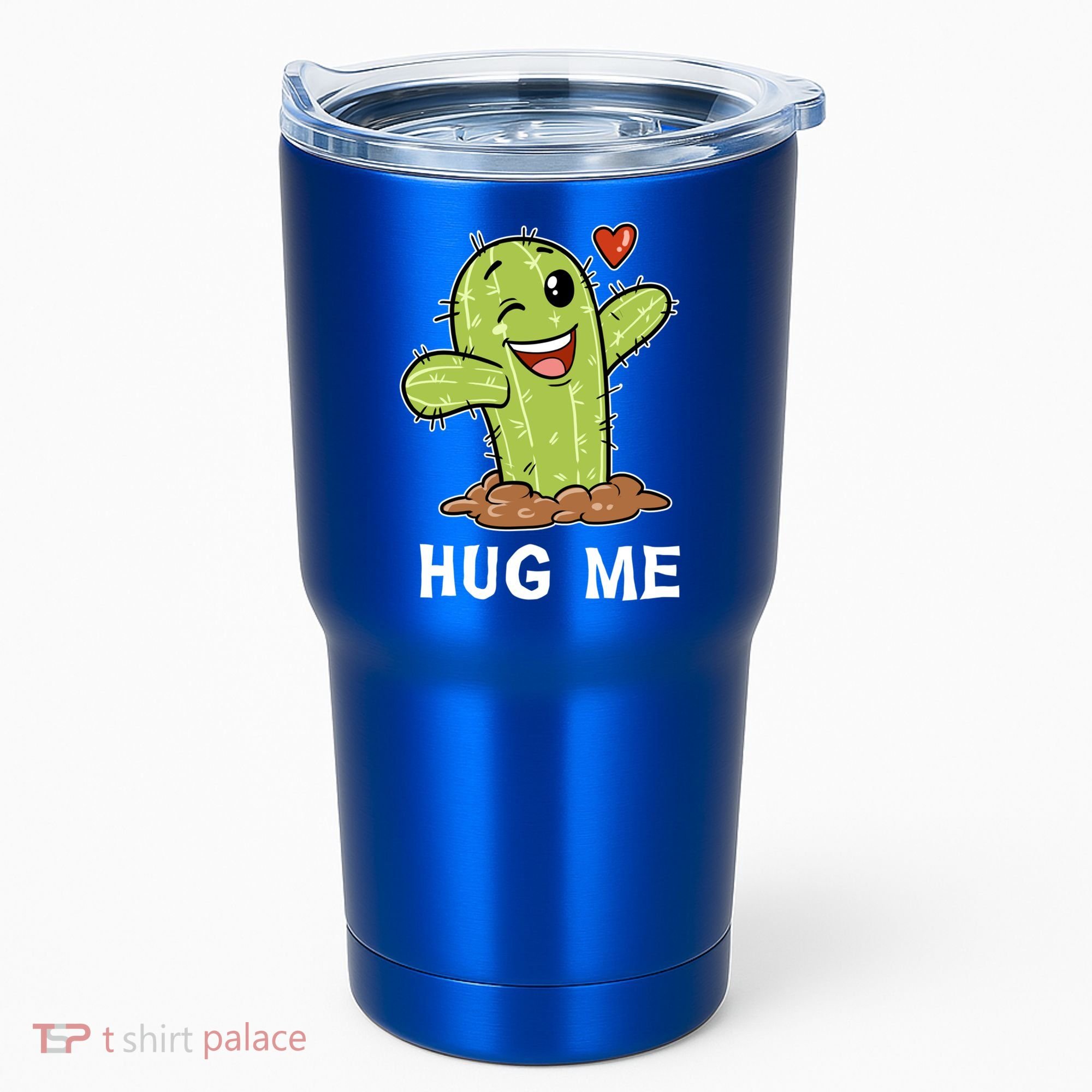 Hugs Free Hug Me Cacti Prickly Cactus Not A Hugger Hugging Funny Gift Tumbler